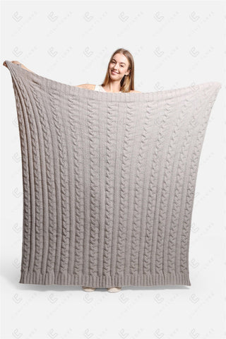COMFYLUXE Chic Comfort Throw Blanket