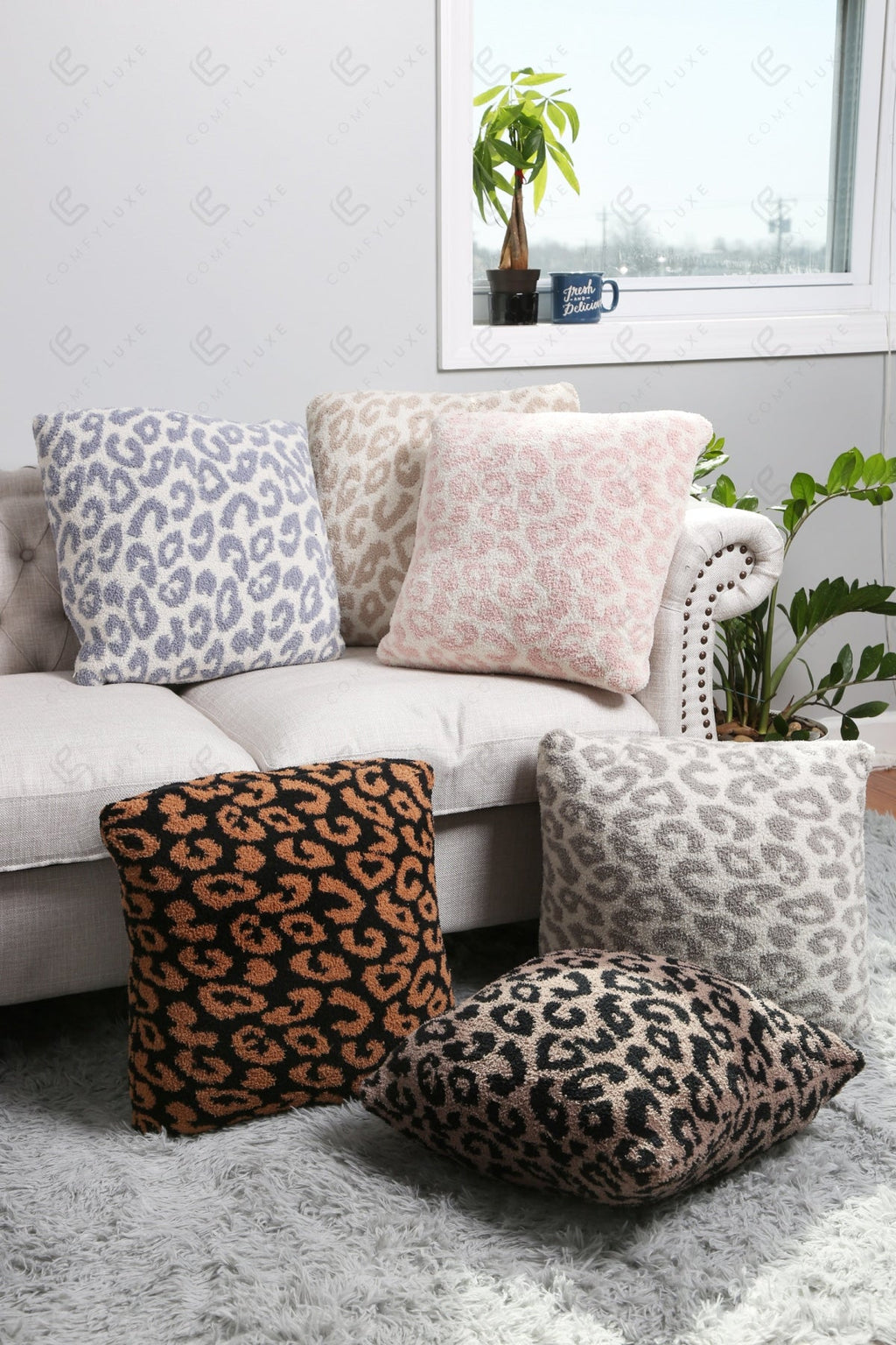 WHOLESALE CUSHION COVER, COMFY LUXE, SUPER SOFT COMFYLUXE