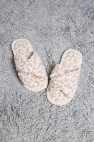 COMFYLUXE Warm Luxury Criss-Cross Slippers
