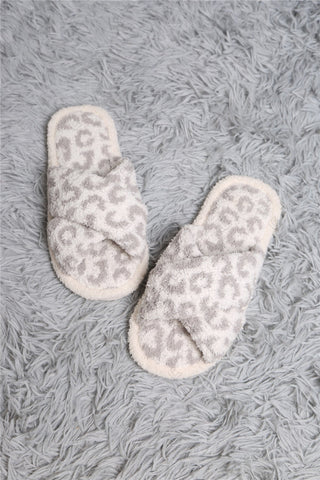 COMFYLUXE Relaxing Luxe Criss-Cross Slippers
