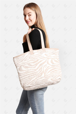 COMFYLUXE Plush Luxury Tote Bag