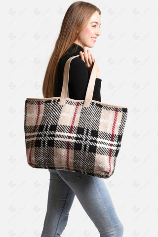 COMFYLUXE Soft Luxury Tote Bag