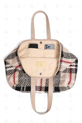 COMFYLUXE Cozy Elegance Tote Bag