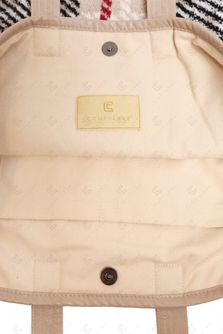 COMFYLUXE Plush Luxury Tote Bag