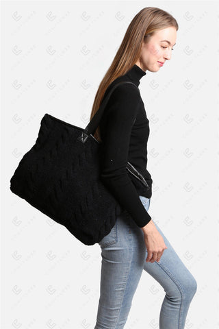 COMFYLUXE Soft Luxury Tote Bag