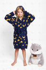 COMFYLUXE Premium Cozy Hooded Robe W/ Front Pockets Belt