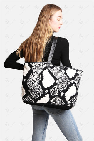 COMFYLUXE Plush Luxury Tote Bag