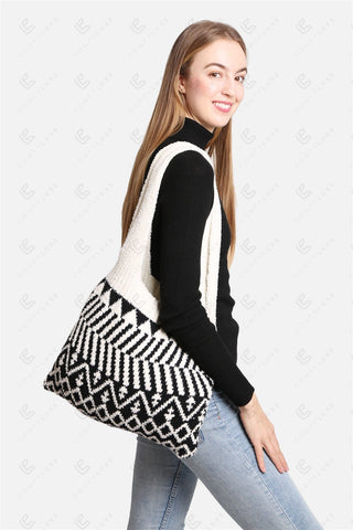 COMFYLUXE Refined Comfort Knitted Tote Bag