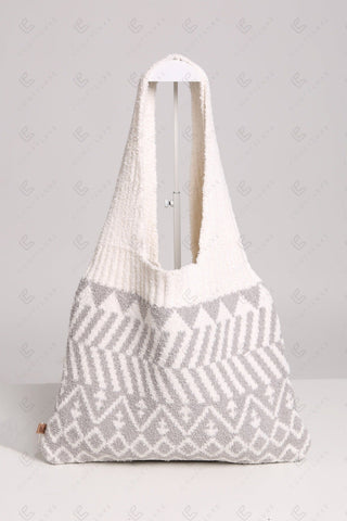 COMFYLUXE Cozy Elegance Knitted Tote Bag