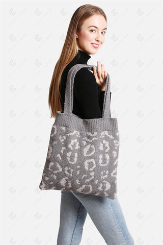 COMFYLUXE Relaxing Luxe Knitted Tote Bag