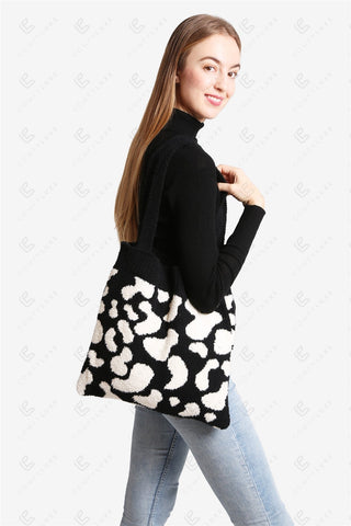 COMFYLUXE Cozy Elegance Knitted Tote Bag