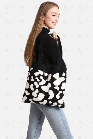 COMFYLUXE Elevated Comfort Knitted Tote Bag