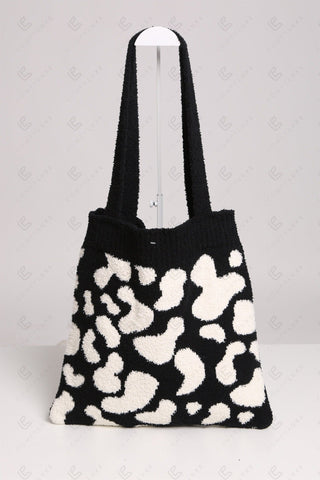 COMFYLUXE Soft Luxury Knitted Tote Bag