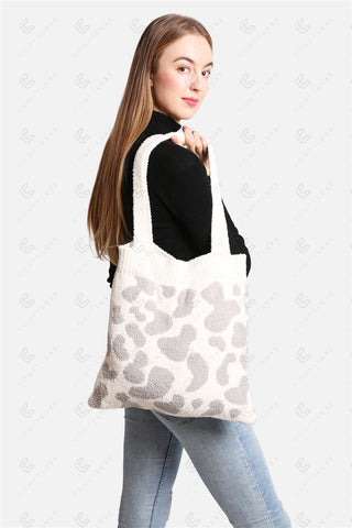 COMFYLUXE Cozy Elegance Knitted Tote Bag