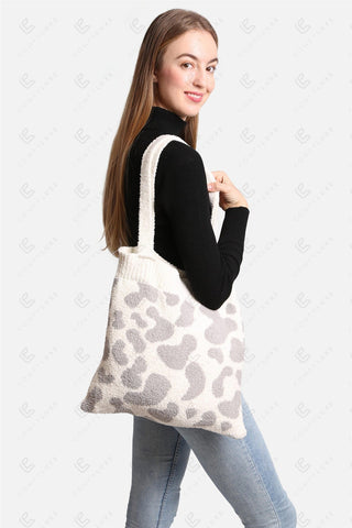 COMFYLUXE Elevated Comfort Knitted Tote Bag