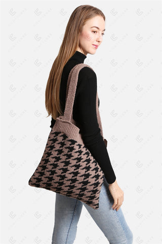 COMFYLUXE Relaxing Luxe Knitted Tote Bag