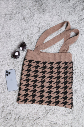 COMFYLUXE Chic Comfort Knitted Tote Bag