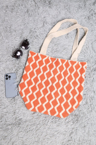 COMFYLUXE Refined Comfort Knitted Tote Bag
