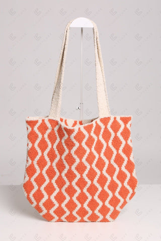 COMFYLUXE Cozy Elegance Knitted Tote Bag