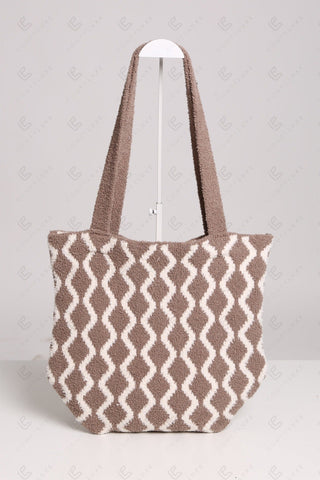 COMFYLUXE Chic Comfort Knitted Tote Bag