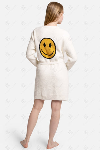 COMFYLUXE Refined Comfort Robe W/ Pockets Belt