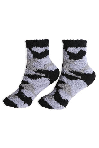 COMFYLUXE Warm Luxury Mini-Crew Socks - 6Pc Set