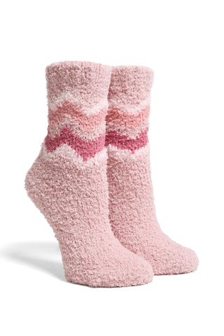 COMFYLUXE Plush Luxury Mini-Crew Socks - 6Pc Set