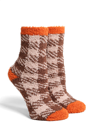 COMFYLUXE Plush Luxury Mini-Crew Socks - 6Pc Set