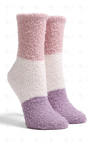 COMFYLUXE Warm Luxury Mini-Crew Socks - 6Pc Set