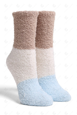 COMFYLUXE Cozy Elegance Mini-Crew Socks - 6Pc Set