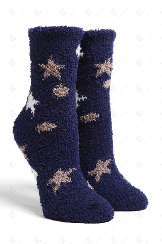 COMFYLUXE Cozy Elegance Mini-Crew Socks - 6Pc Set