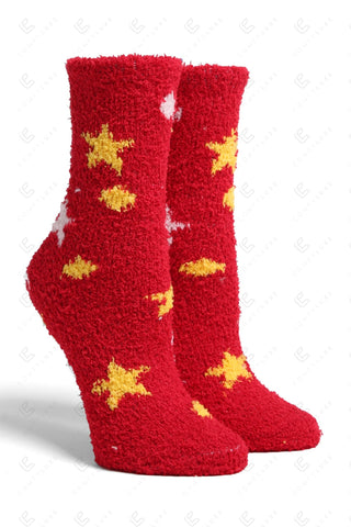 COMFYLUXE Warm Luxury Mini-Crew Socks - 6Pc Set