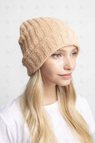COMFYLUXE Elevated Comfort Ribbed Beanie