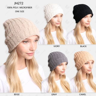 COMFYLUXE Elevated Comfort Ribbed Beanie