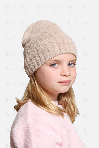 COMFYLUXE Plush Luxury Beanie W/ Ribbed Trim