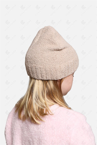 COMFYLUXE Refined Comfort Beanie W/ Ribbed Trim