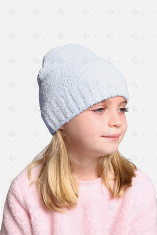 COMFYLUXE Cozy Elegance Beanie W/ Ribbed Trim