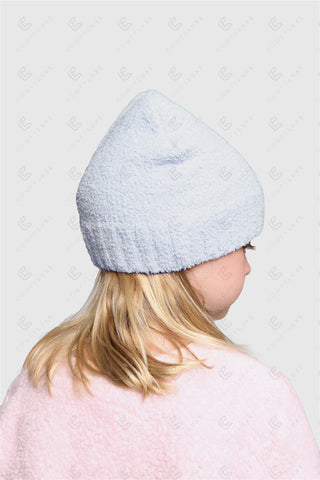 COMFYLUXE Cozy Elegance Beanie W/ Ribbed Trim
