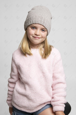 COMFYLUXE Cozy Elegance Beanie W/ Ribbed Trim