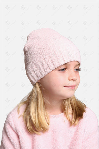 COMFYLUXE Plush Luxury Beanie W/ Ribbed Trim