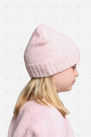 COMFYLUXE Cozy Elegance Beanie W/ Ribbed Trim