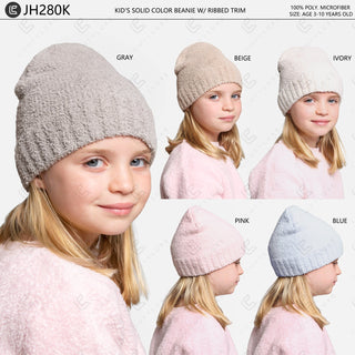 COMFYLUXE Refined Comfort Beanie W/ Ribbed Trim