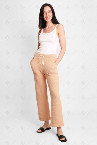 COMFYLUXE Cozy Elegance Lounge Pants W/ Front Pockets Drawstring