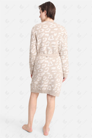 COMFYLUXE Relaxing Luxe Robe W/ Front Pockets Belt