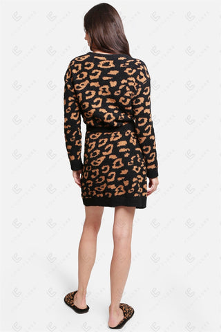 COMFYLUXE Elevated Comfort Robe W/ Front Pockets Belt
