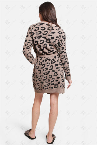 COMFYLUXE Soft Luxury Robe W/ Front Pockets Belt