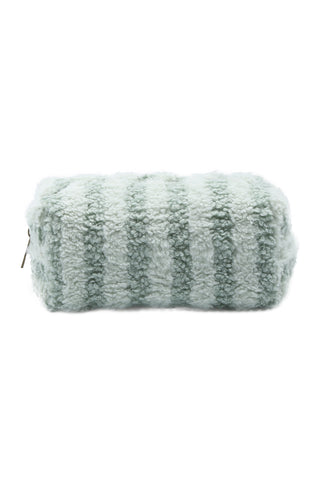 Striped Sherpa Travel Pouch
