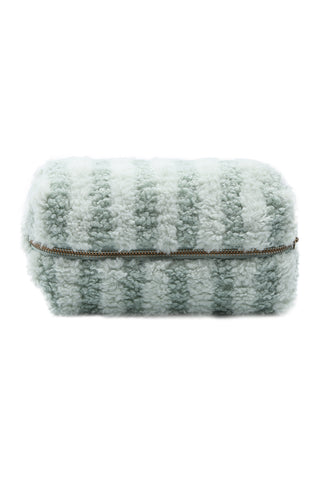 Striped Sherpa Travel Pouch