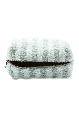 Striped Sherpa Travel Pouch