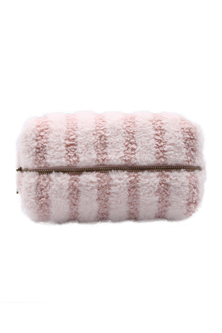 Striped Sherpa Travel Pouch